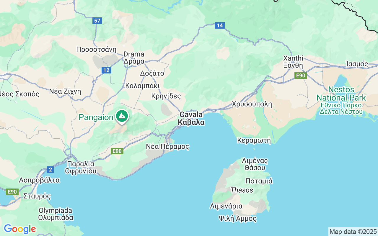 Localização do(a) Veleiro: Cavala, Grécia