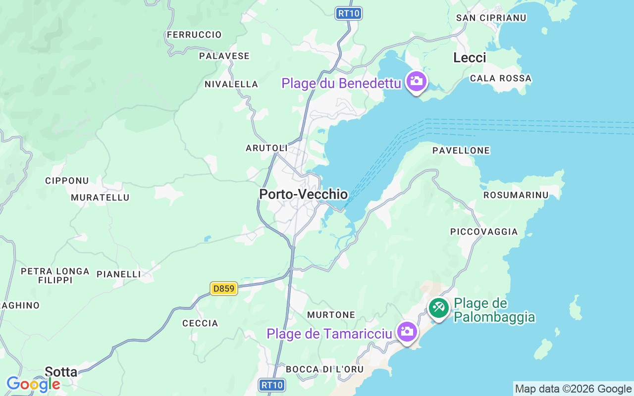 Emplacement du Semi-rigide: Port De Porto Vecchio, 20137 Porto-Vecchio