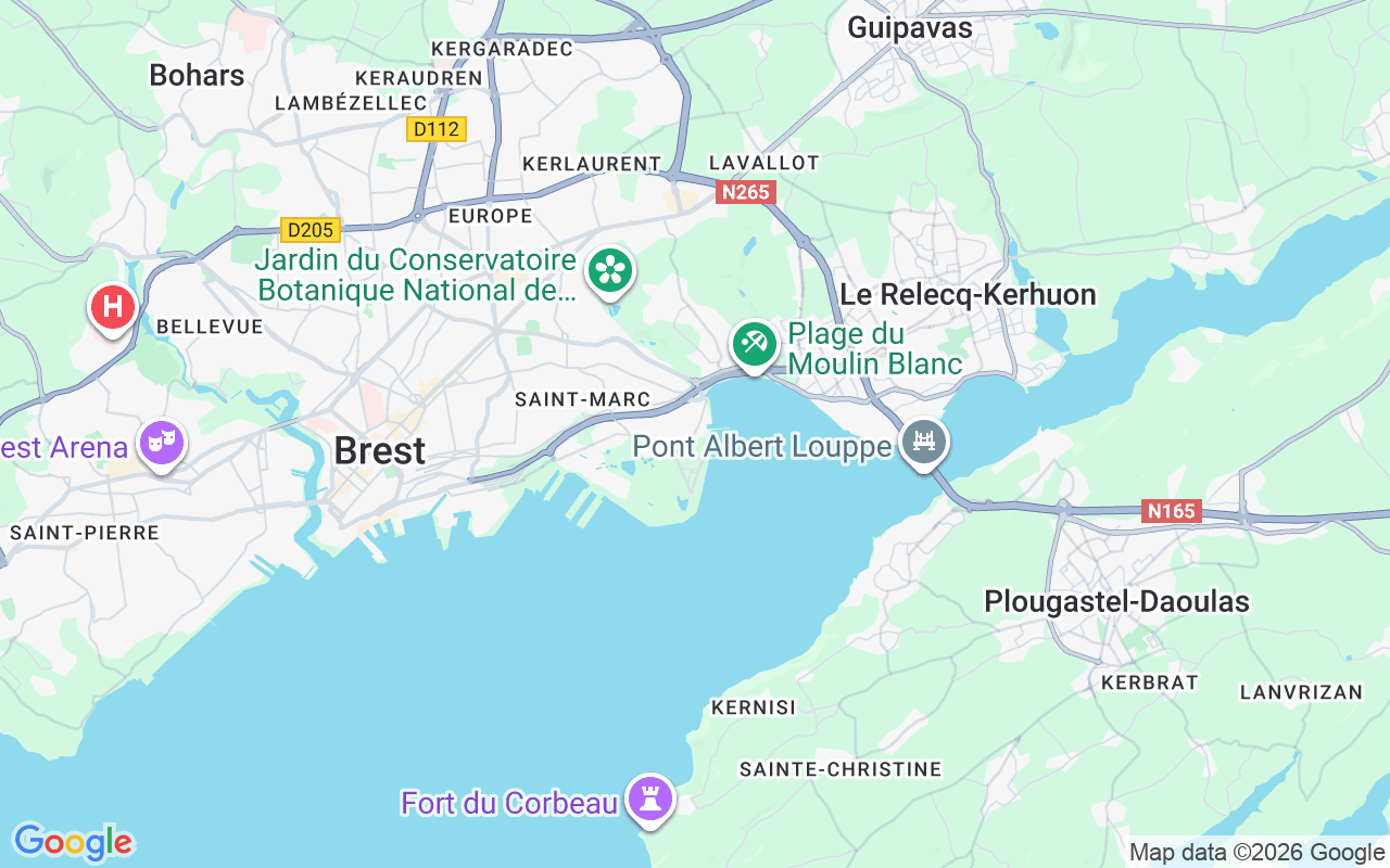 Localização do(a) Veleiro: Brest, França