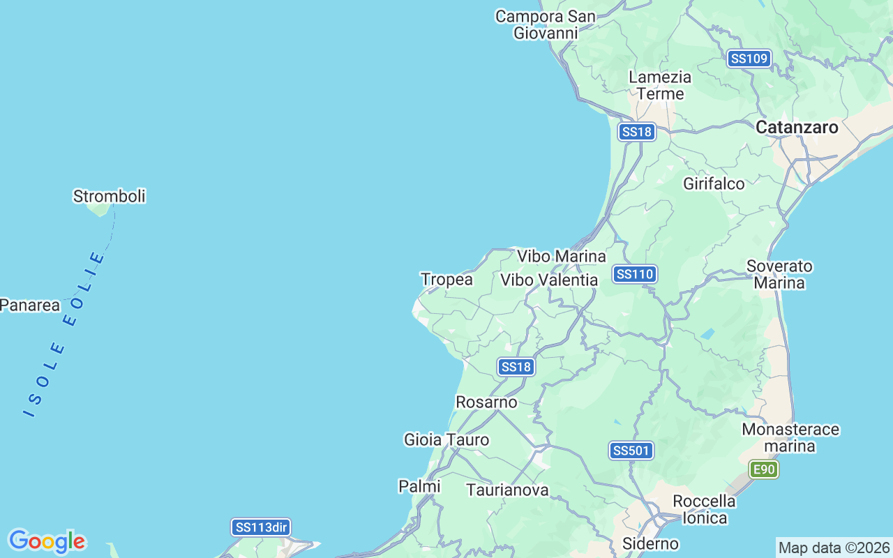 Emplacement du Semi-rigide: Spiaggia Formicoli, 89861 Tropea
