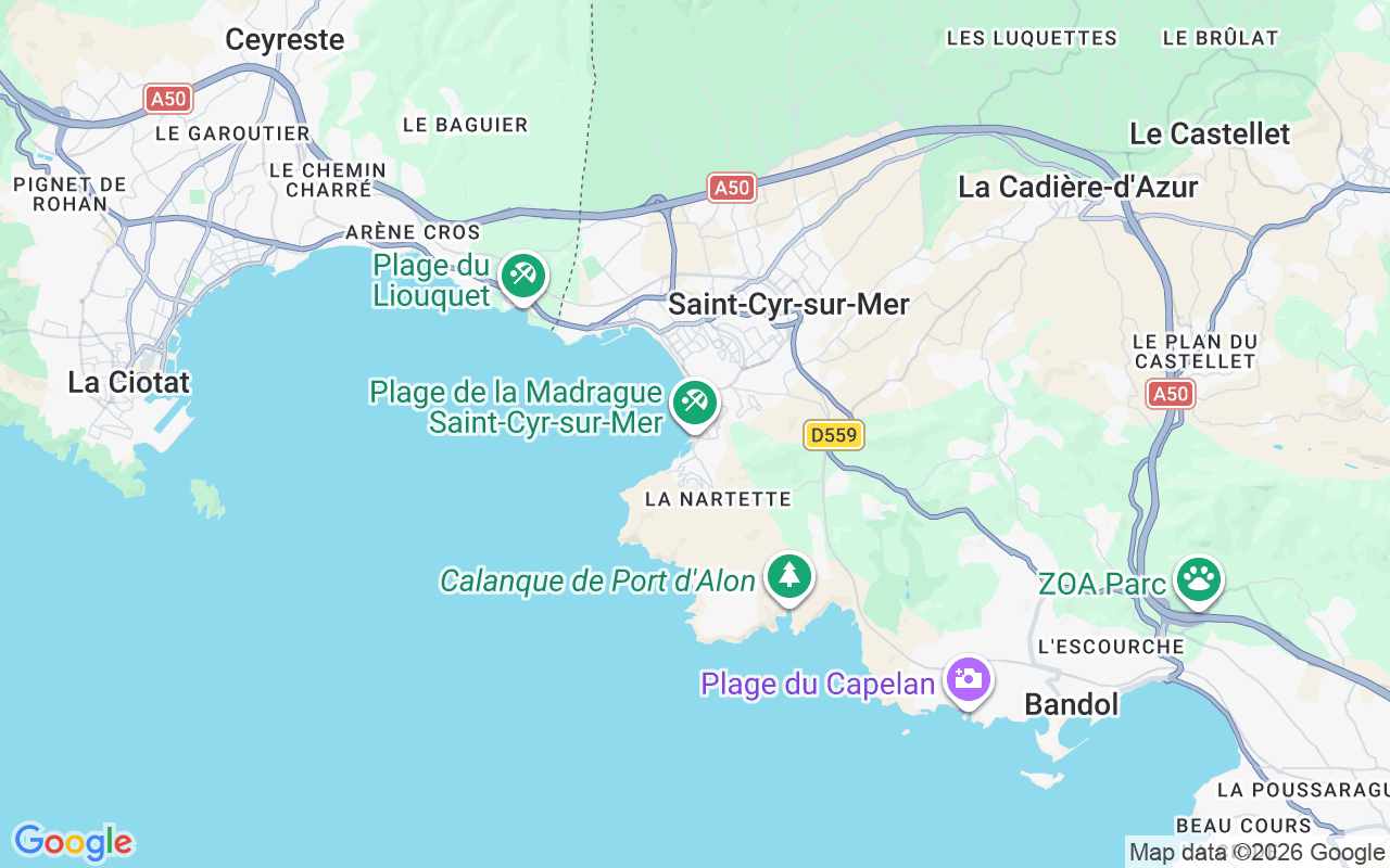 Ubicación Lancha: Port De La Madrague, 83270 Saint-Cyr-Sur-Mer