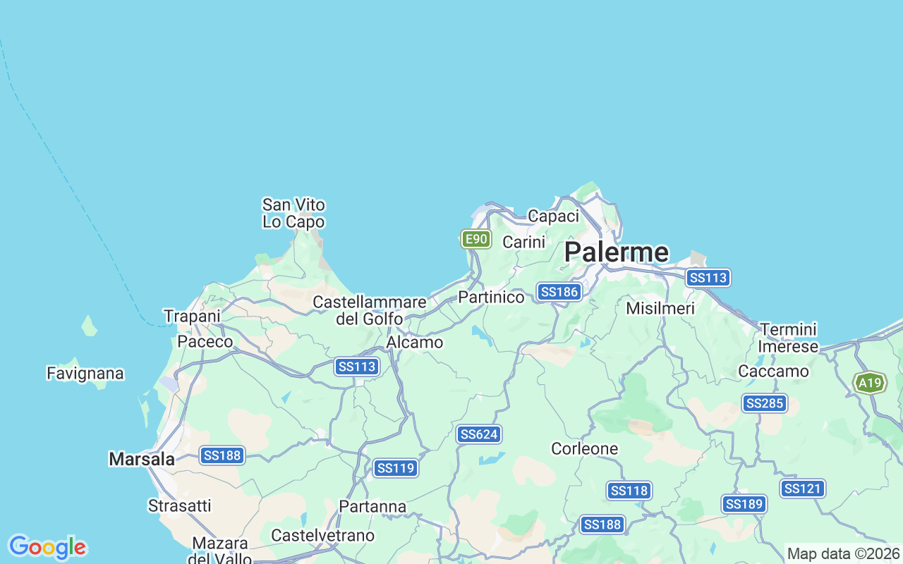 Emplacement du Semi-rigide: Approdo Mistral, Trappeto