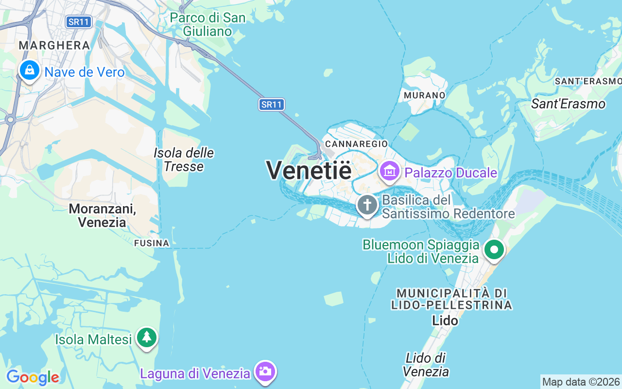 De locatie van Motorboot: Porto Di Venezia, Venetië