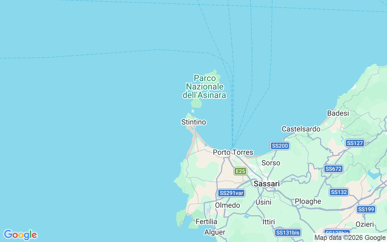 Ubicación Barco sin licencia: Porto Mannu, 07040 Stintino Ss