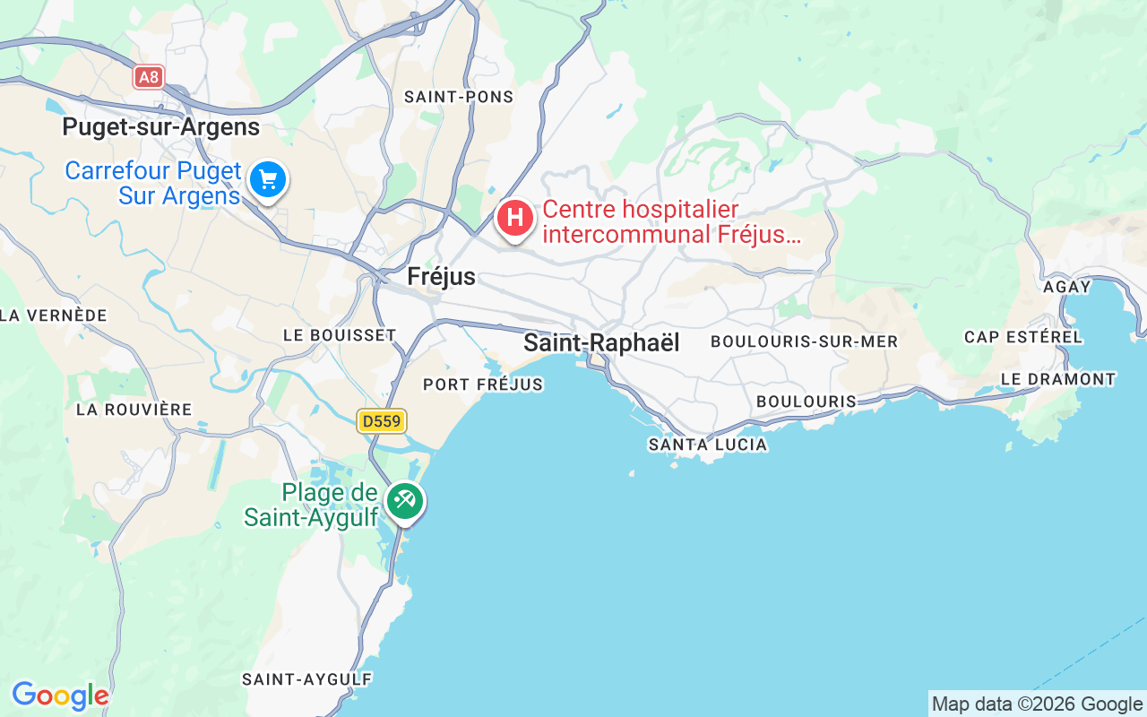 Localização do(a) Lancha: 83700 Saint-Raphaël, França