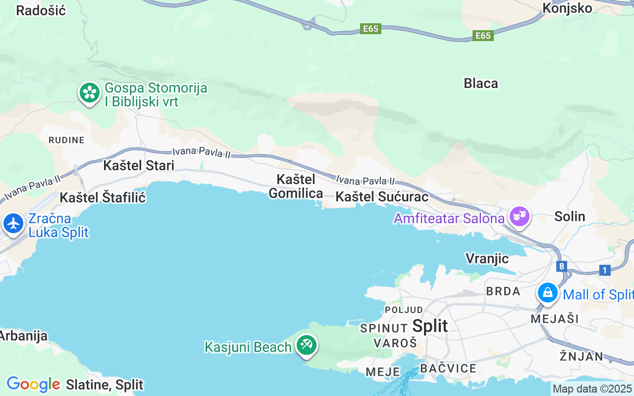 Plats för Katamaran: Split, Kroatien