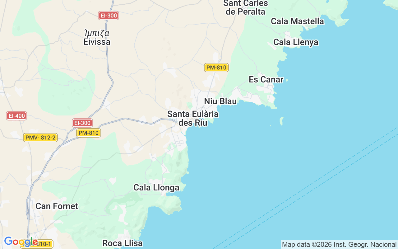Τοποθεσία Καταμαράν: Marina Santa Eulalia, Santa Eulària Des Riu