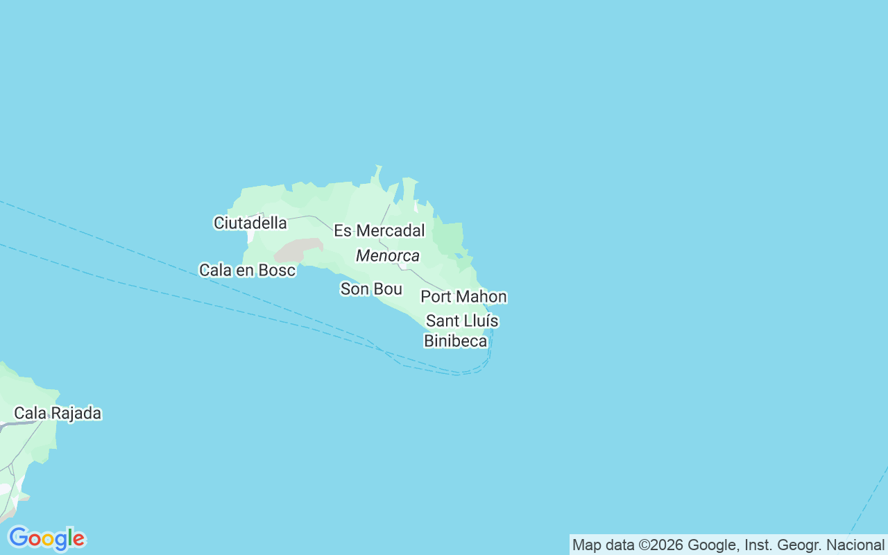 Emplacement du Yacht à moteur: Mô Llevant, Port Mahon