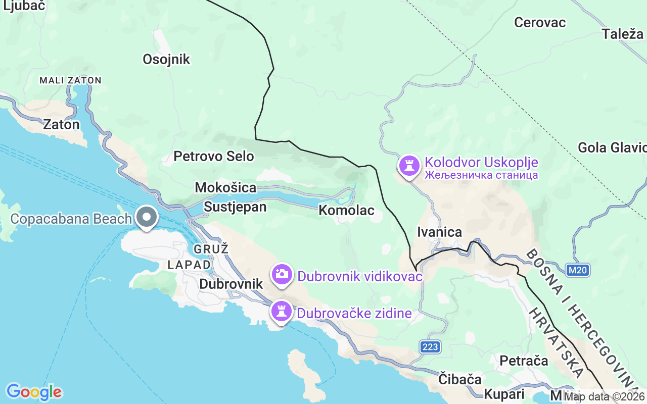 Plats för Segelbåt: Dubrovnik, Kroatien