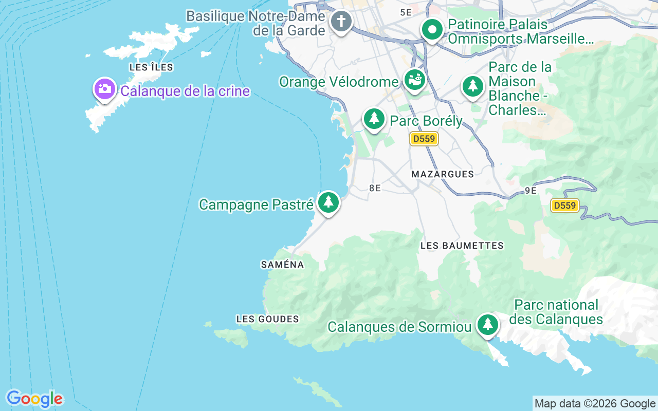 Localização do(a) Semi Rígido: Marselha, França