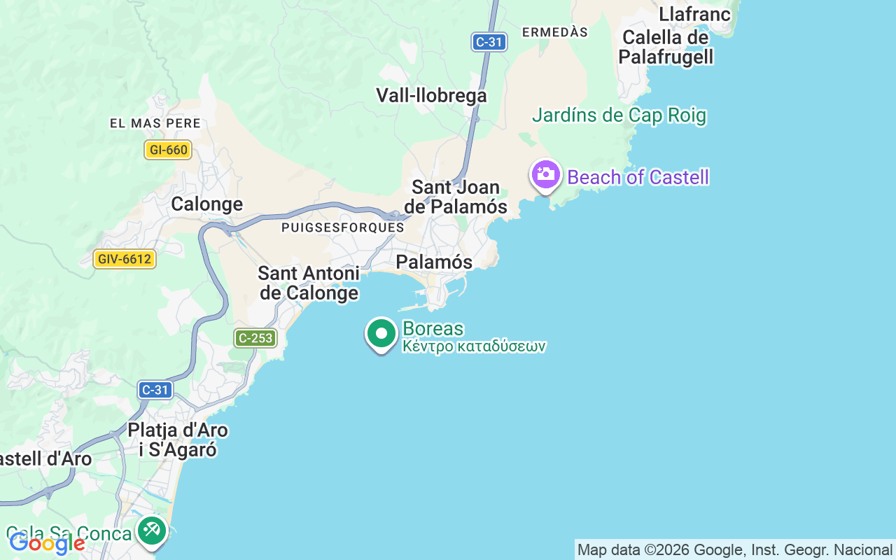 Τοποθεσία Μηχανοκίνητο σκάφος: Port Esportiu Marina Palamós, Palamós