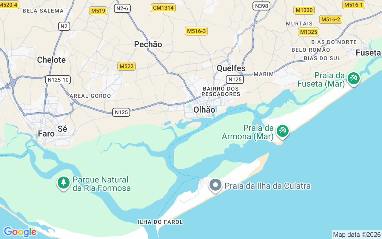 Localização do(a) Lancha: Porto De Recreio De Olhão, Olhão