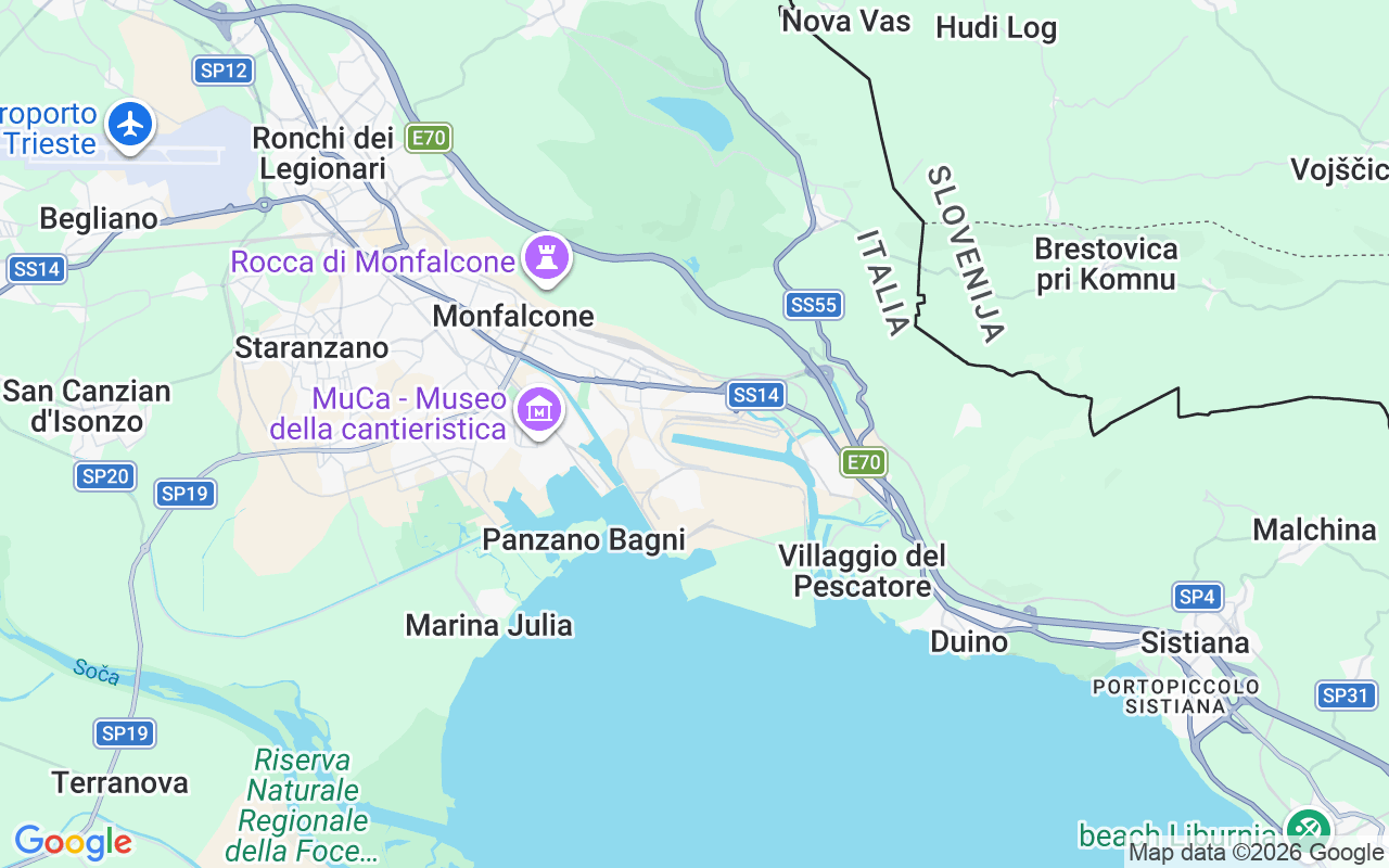 Location of the Sailboat: Marina Lepanto, 34074 Monfalcone