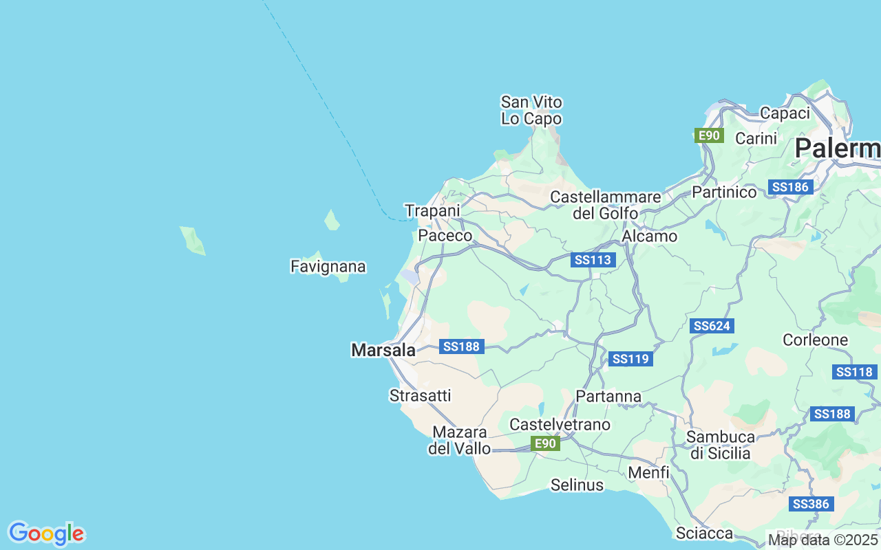 Plats för RIB-båt: Trapani, Trapani