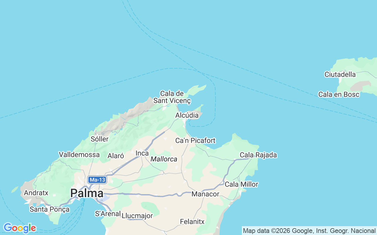 Ubicación Lancha: Alcudiamar, Port D'alcúdia