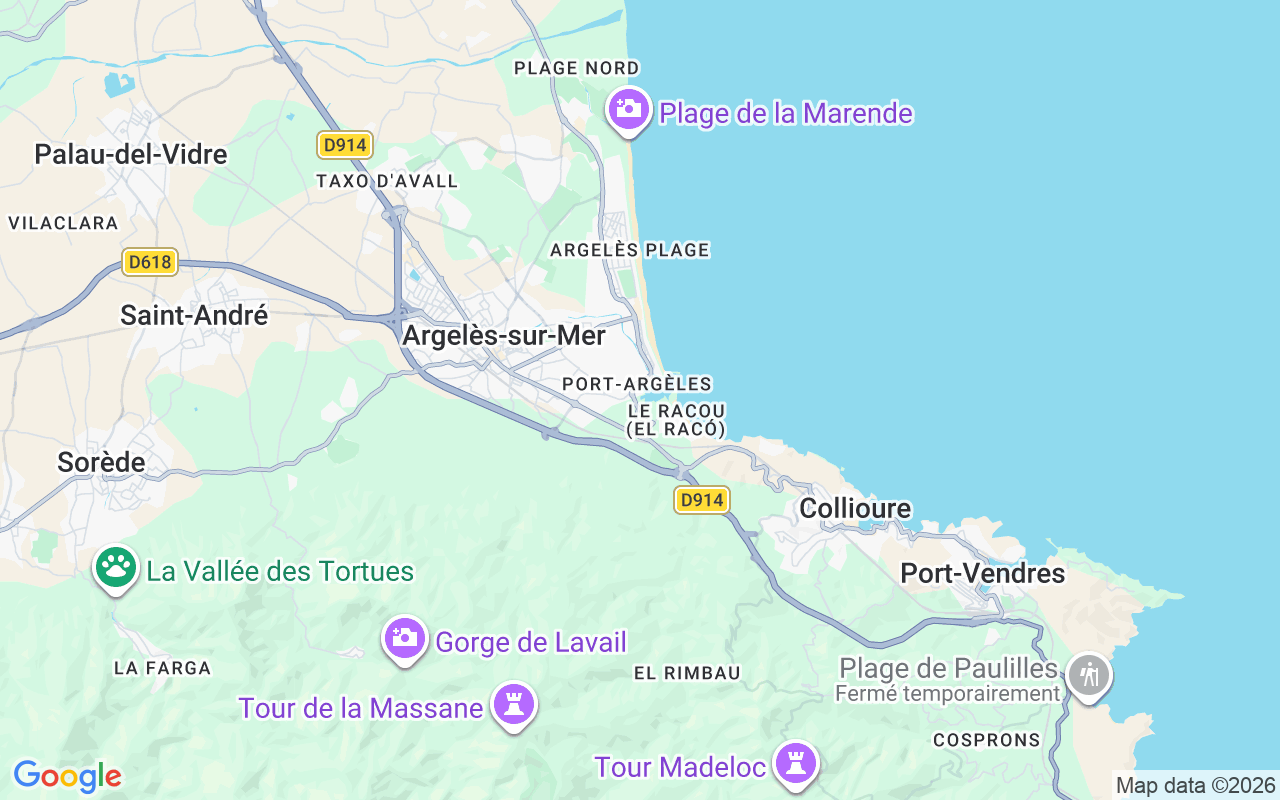 Emplacement du Bateau à moteur: Port D'argelès Sur Mer, 66700 Argelès-Sur-Mer
