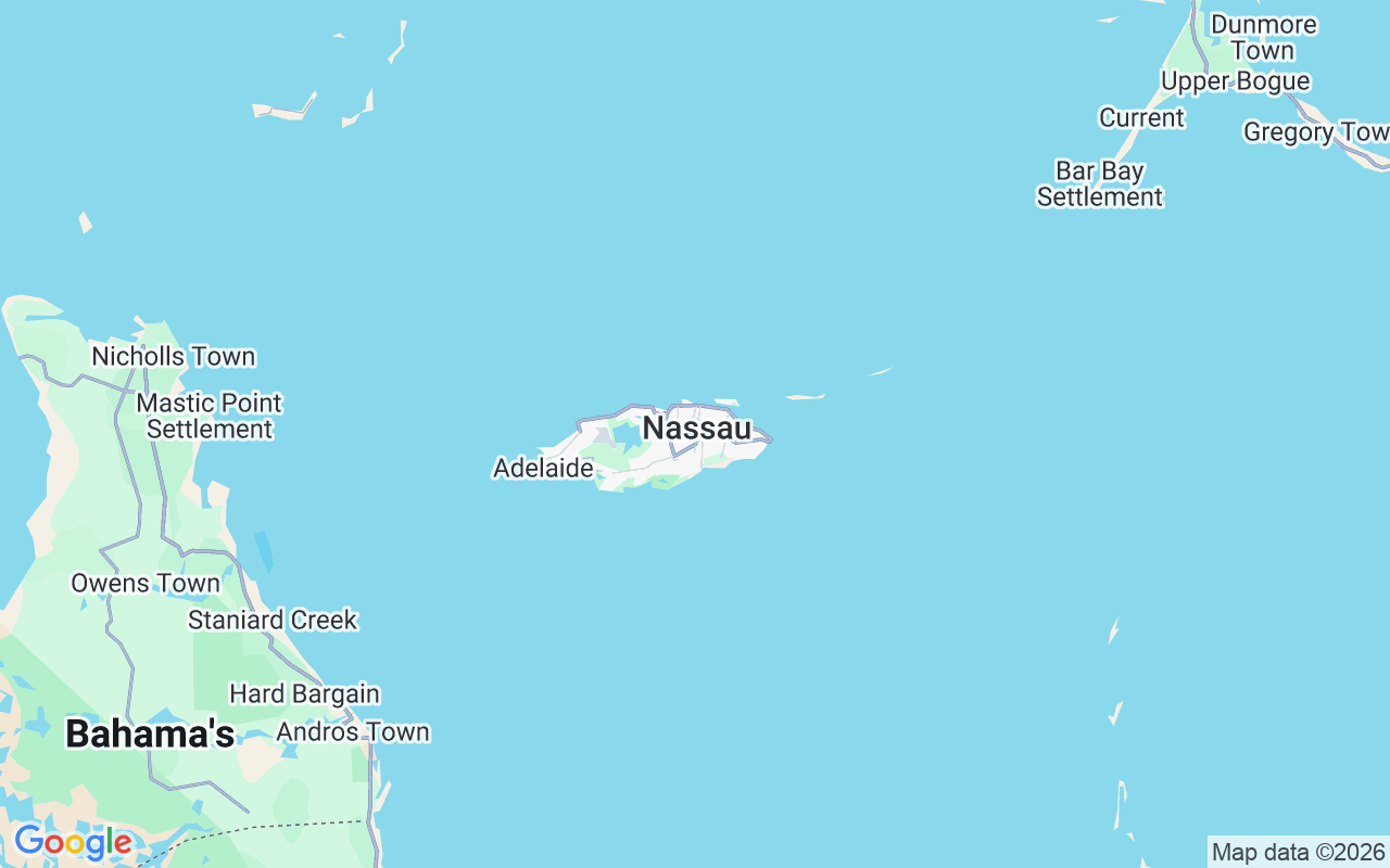 De locatie van Motorboot: Nassau, New Providence