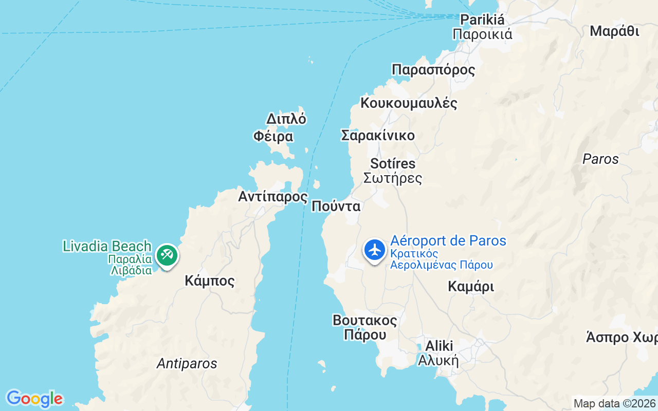 Emplacement du Semi-rigide: Port Of Pounda, Parikiá 844 00