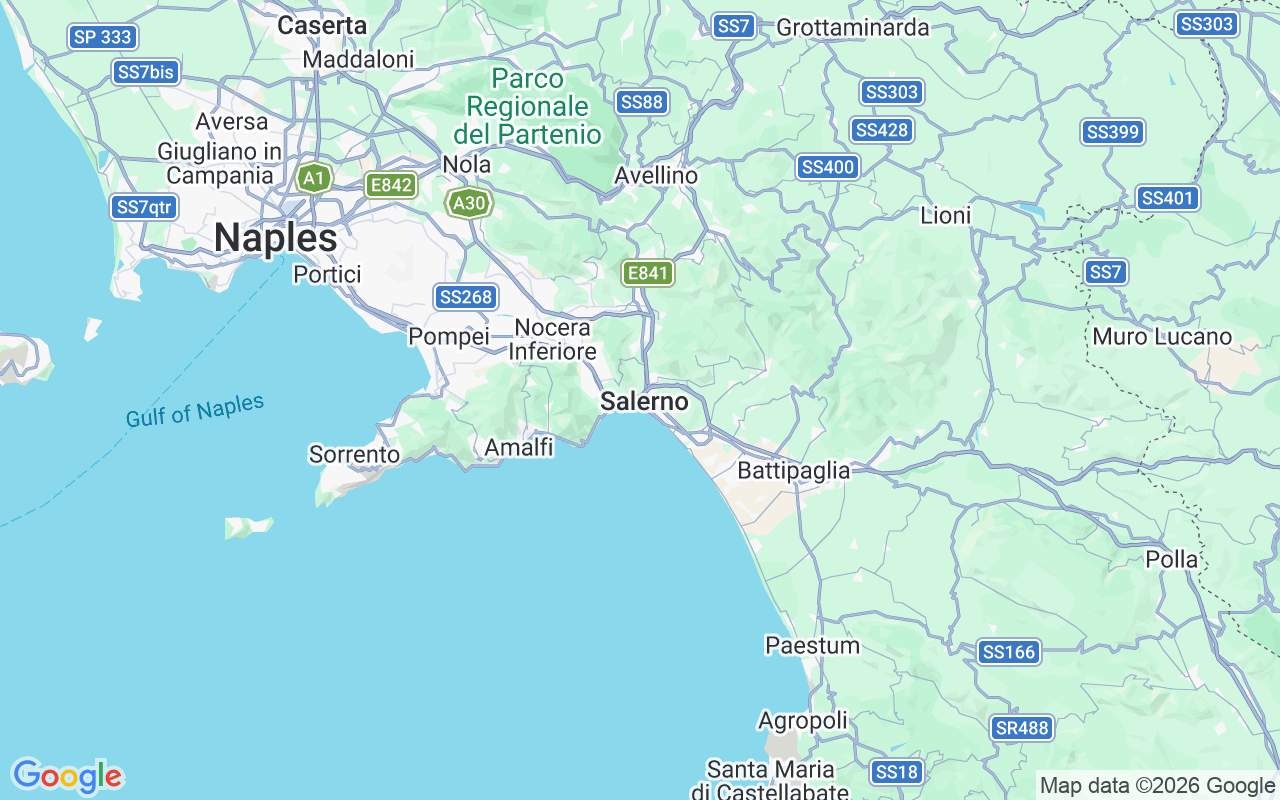 Location of the Sailboat: Salerno, Italy
