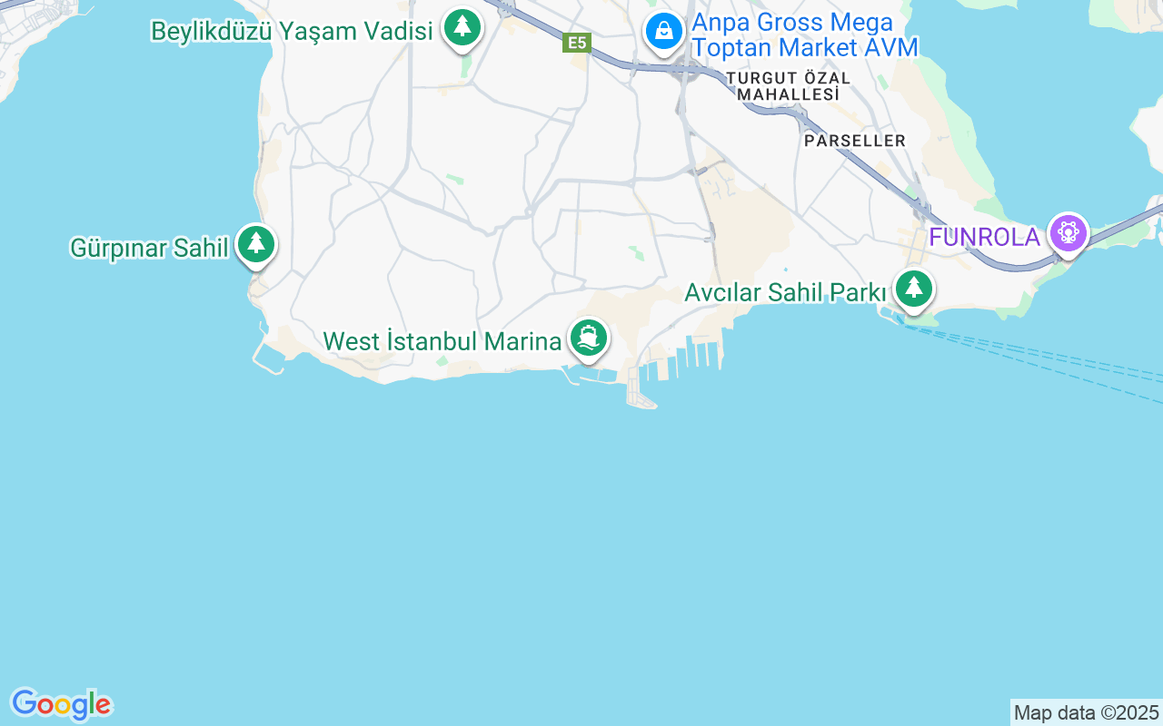 Localização do(a) Iate a motor: Porto De Istambul, Istambul