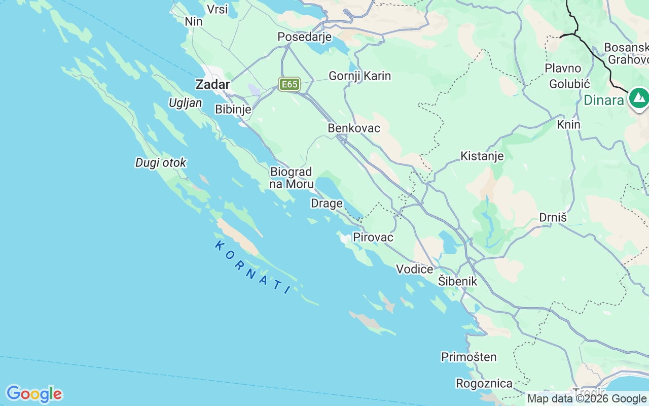 Ubicación Lancha: Pakoštane, Croacia