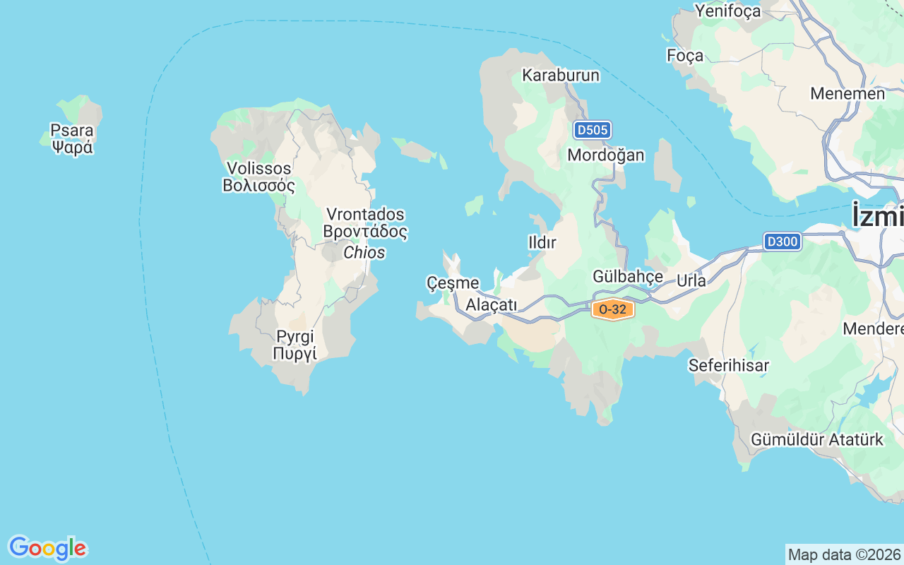 Location of the Catamaran: Çeşme, Çeşme