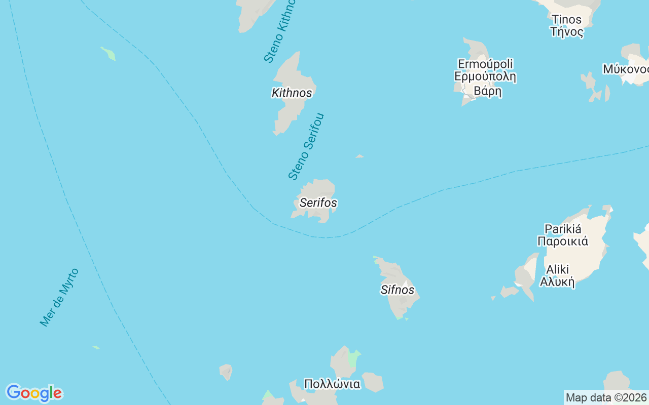 Emplacement du Bateau sans permis : Livadi, Serifos