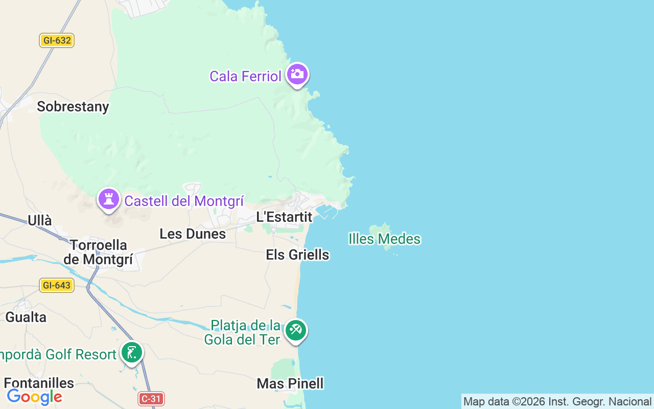 De locatie van RIB: Puerto De L'estartit, 17258 L'estartit