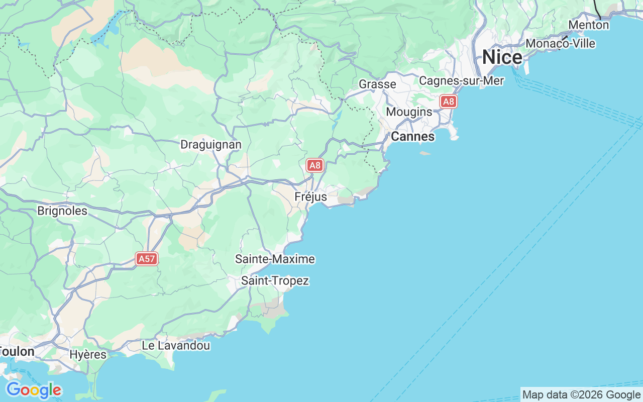 De locatie van Zeilboot: Rade D'agay, Base Nautique,  Mouillages Organisés, 83700 Saint-Raphaël