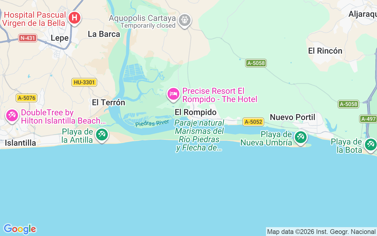 Location of the RIB: Puerto Marina El Rompido, 21459 El Rompido