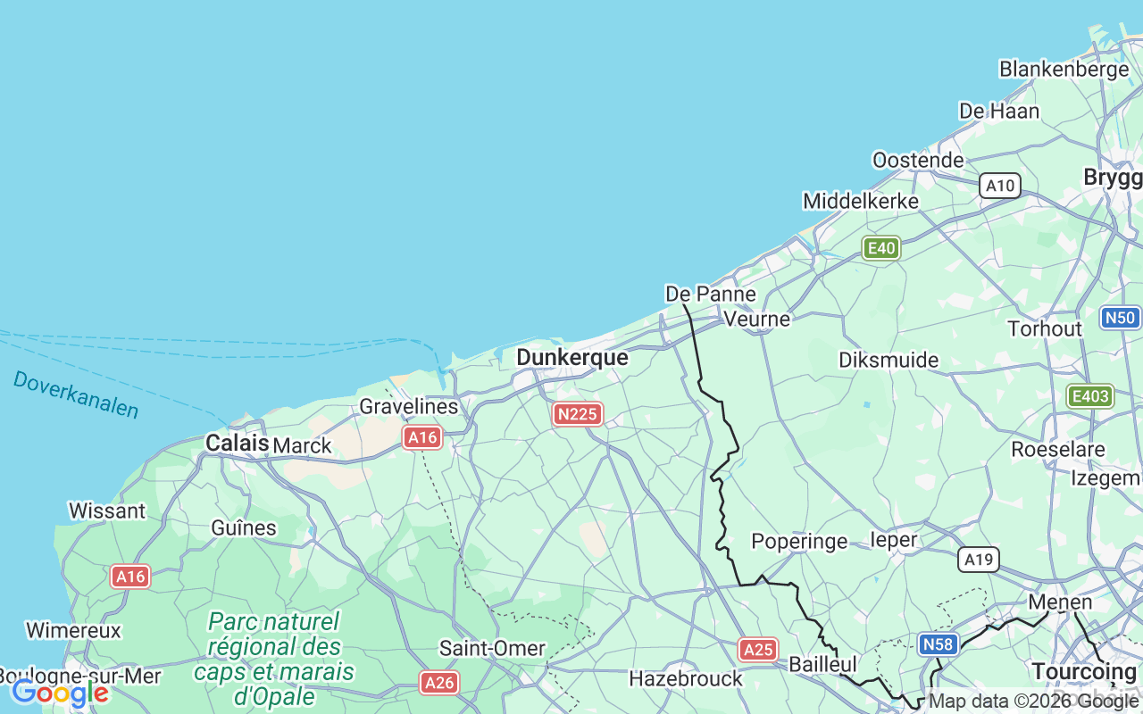 Plats för RIB-båt: Yatching Club Dunkerque, Dunkerque