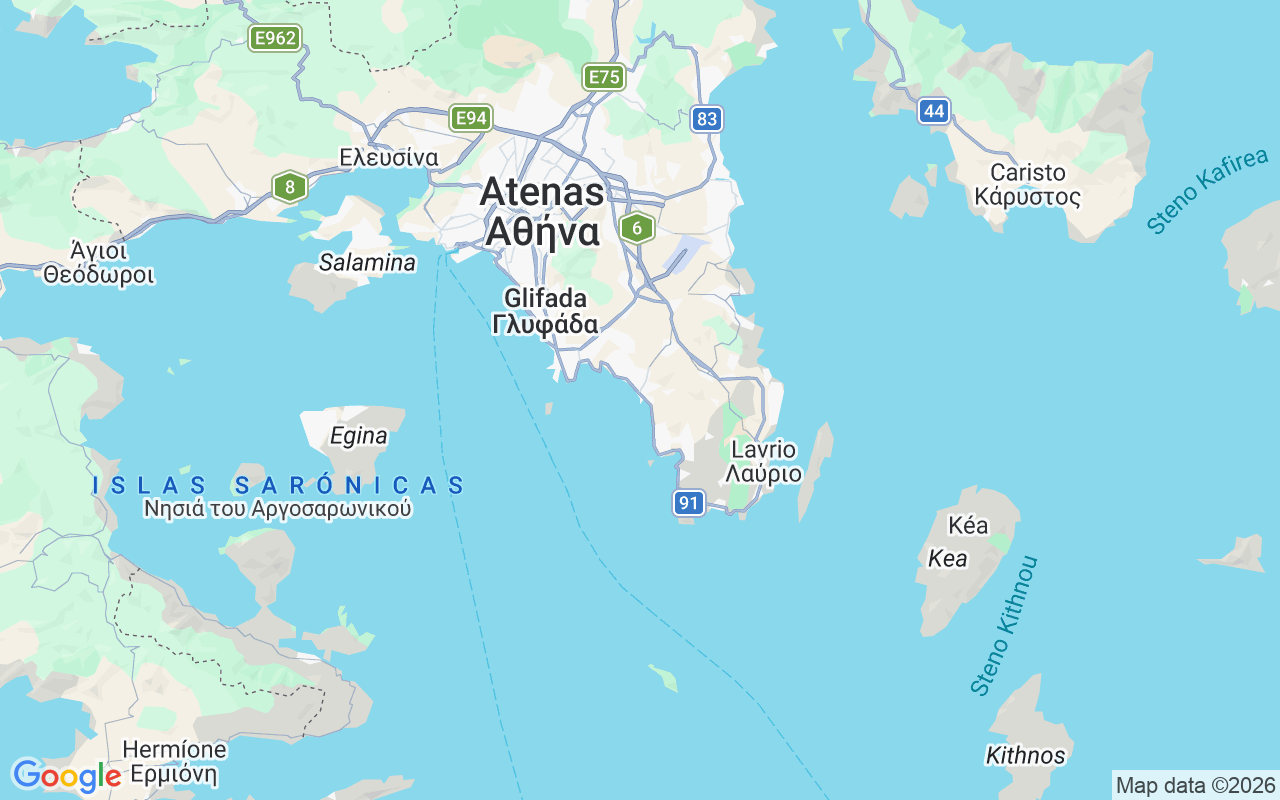 Ubicación Neumática: Lagonisi, Grecia