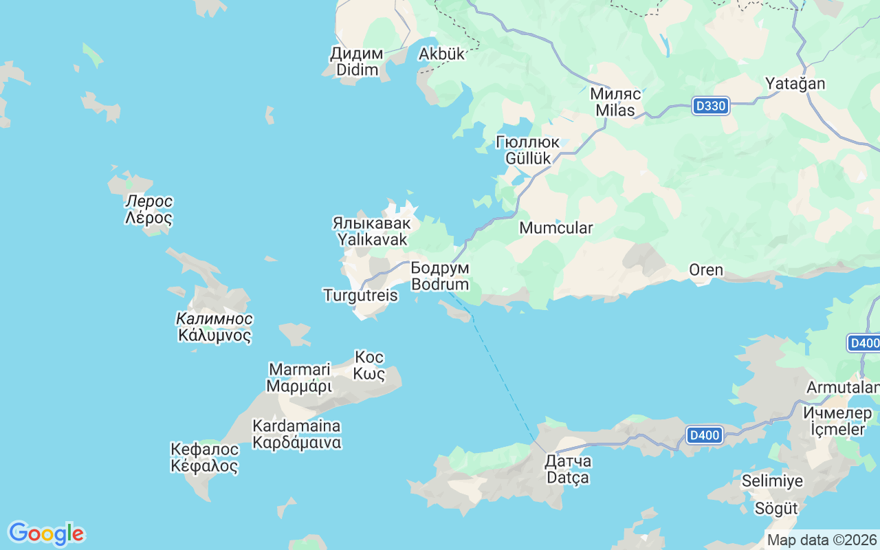 Местоположение Гулет: Bodrum, Бодрум