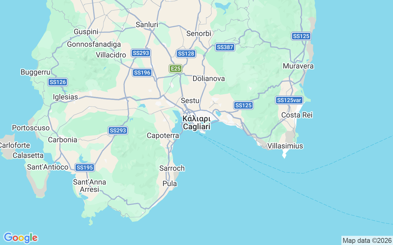Τοποθεσία Ιστιοπλοϊκό σκάφος: Cagliari, Μητροπολιτική Πόλη Του Κάλιαρι