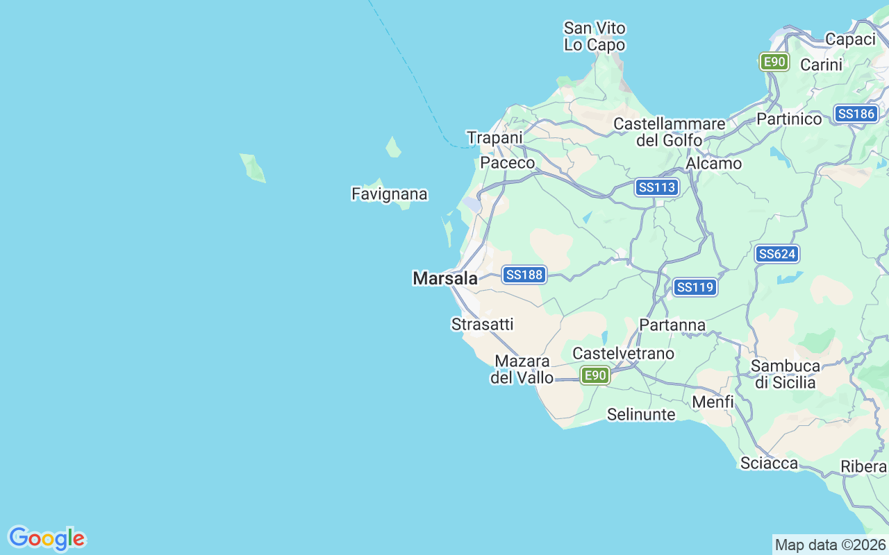 Localização do(a) Veleiro: Palermo, 91025 Marsala