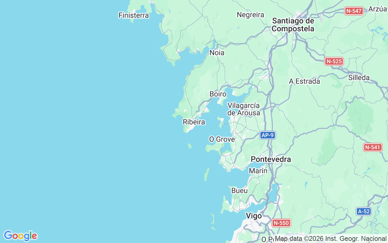Localização do(a) Lancha: Puerto Deportivo De Ribeira, Ribeira