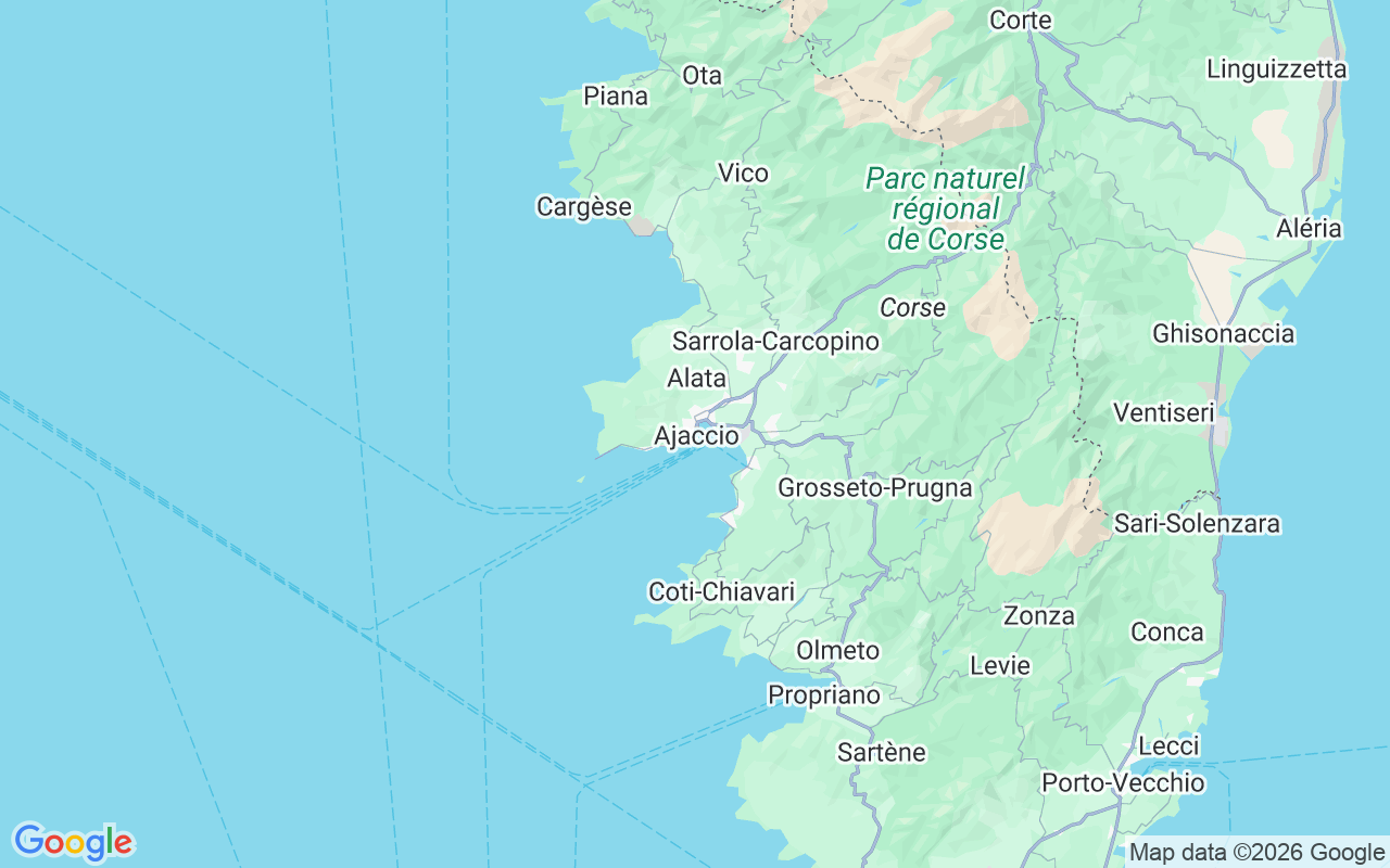De locatie van Motorboot: Port De L'amirauté, Ajaccio
