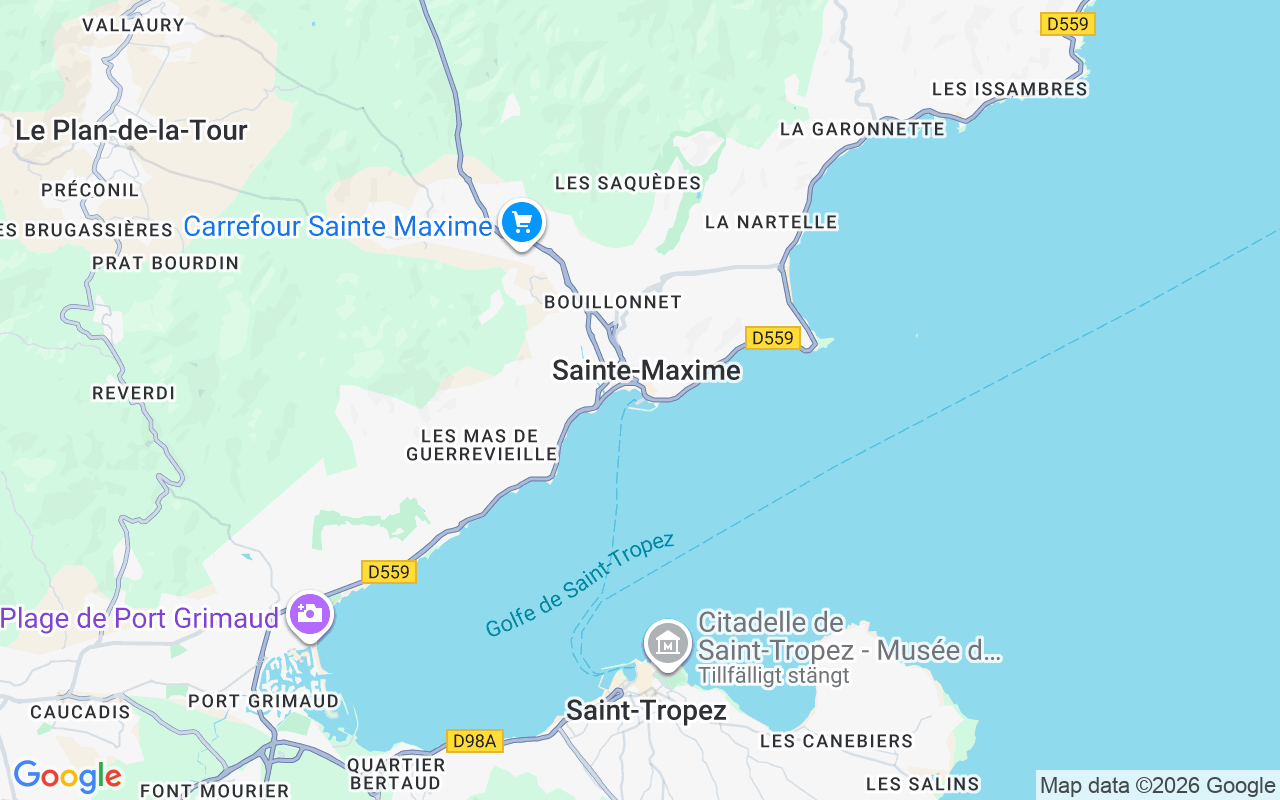 Plats för RIB-båt: 83120 Sainte-Maxime, Frankrike