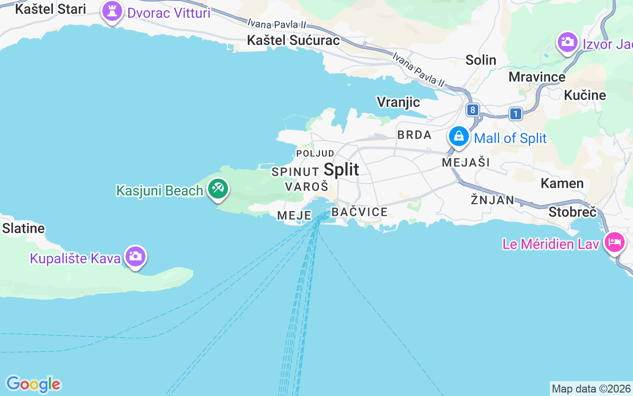 Ponton RIB w lokalizacji: Matejuška, Split