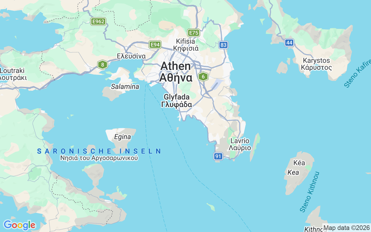 Liegeplatz RIB: Anavyssos, Varkiza