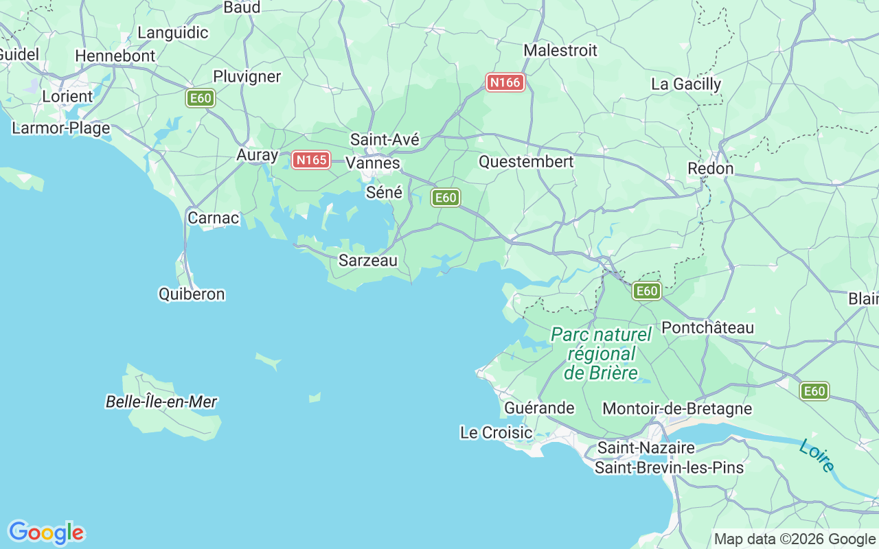 De locatie van Zeilboot: Penerf, Penerf