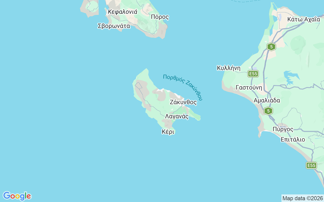 Τοποθεσία Σκάφος χωρίς δίπλωμα: Laganas, Ζάκυνθος