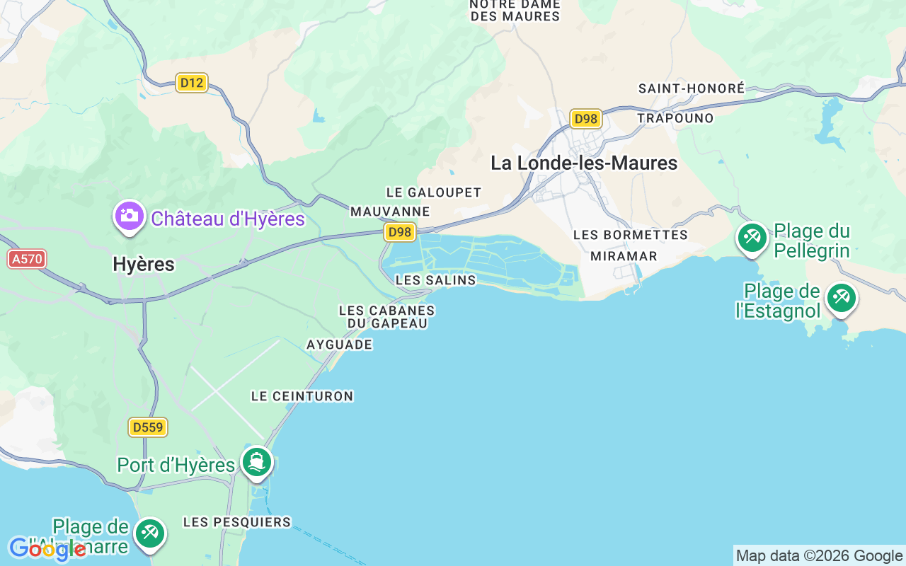 De locatie van RIB: Port Des Salins, Hyères
