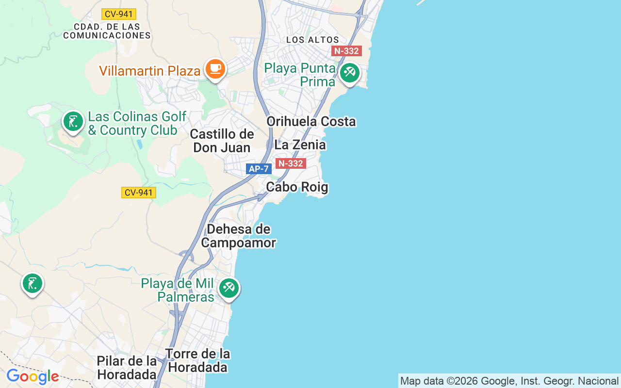 Łódź bez patentu w lokalizacji: Marina Cabo Roig, 03189 Cabo Roig