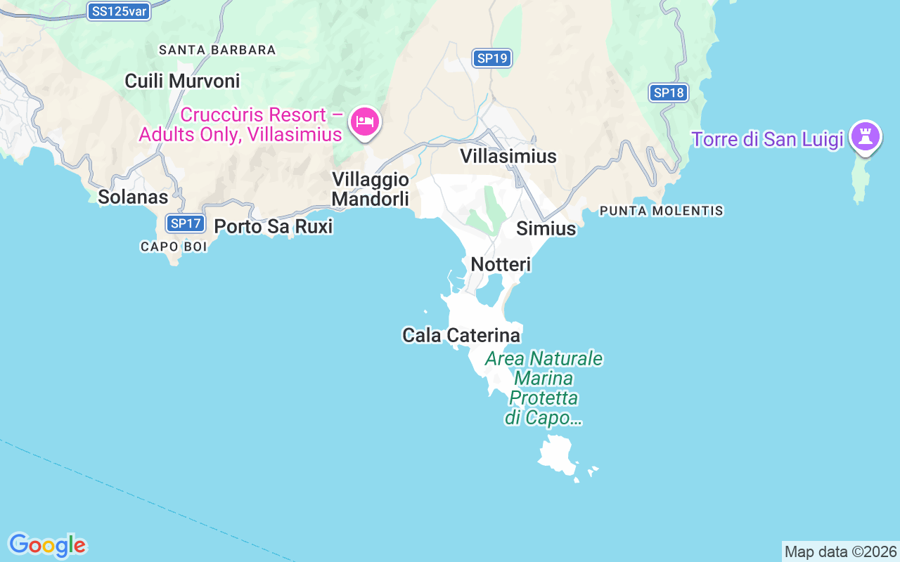 Ubicación Neumática: Puerto Turístico, 09049 Villasimius Ca
