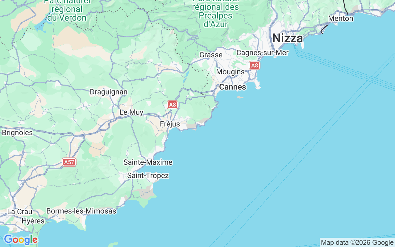 Liegeplatz RIB: Castellas, Agay