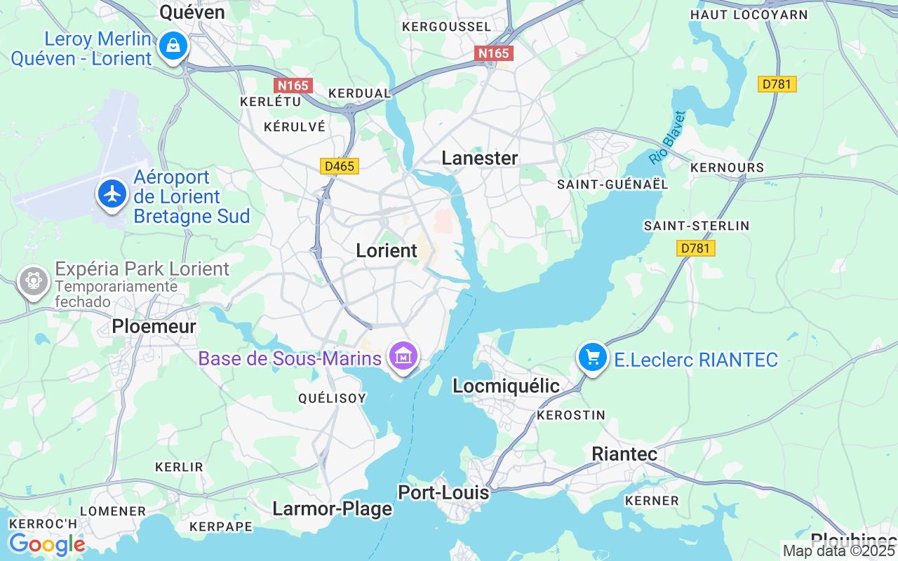 Localização do(a) Lancha: 56100 Lorient, França
