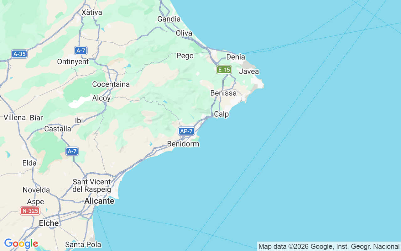 Plats för Motorbåt: Club Nautico Altea, Altea