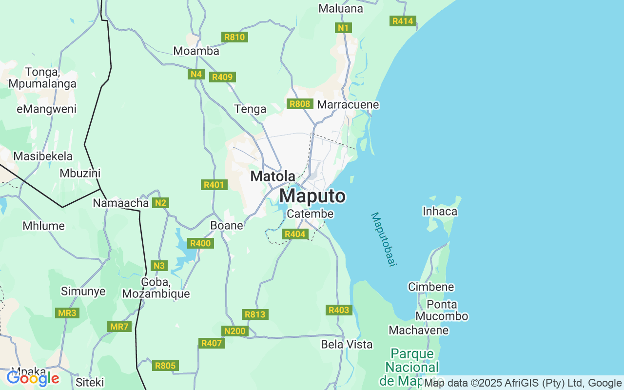 De locatie van Motorboot: Clube Naval Maputo, Maputo