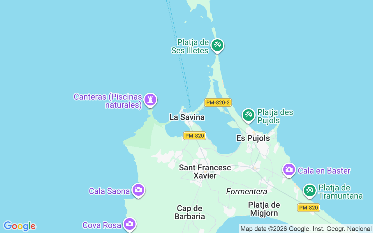 De locatie van RIB: Marina De Formentera - La Savina, Formentera